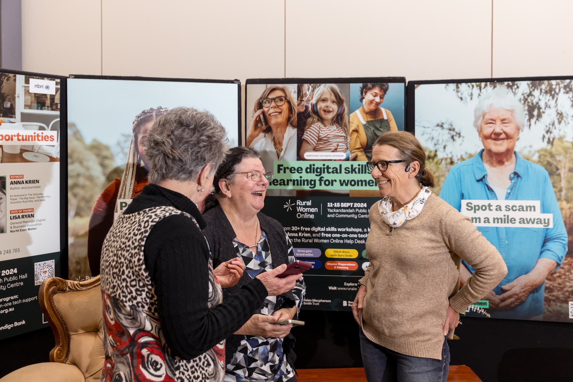 Rural Woman Online 2024 in Yackandandah Victoria.